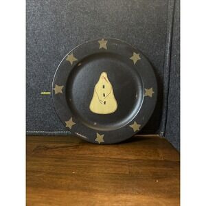 Halloween primitive ghost Stars‎ Wall Decor Plate